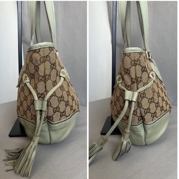 GUCCI GG CANVAS TRIBECA TOTE BAG - Picture 9 of 16